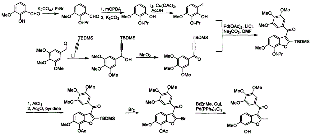 A method for synthesizing bnc105