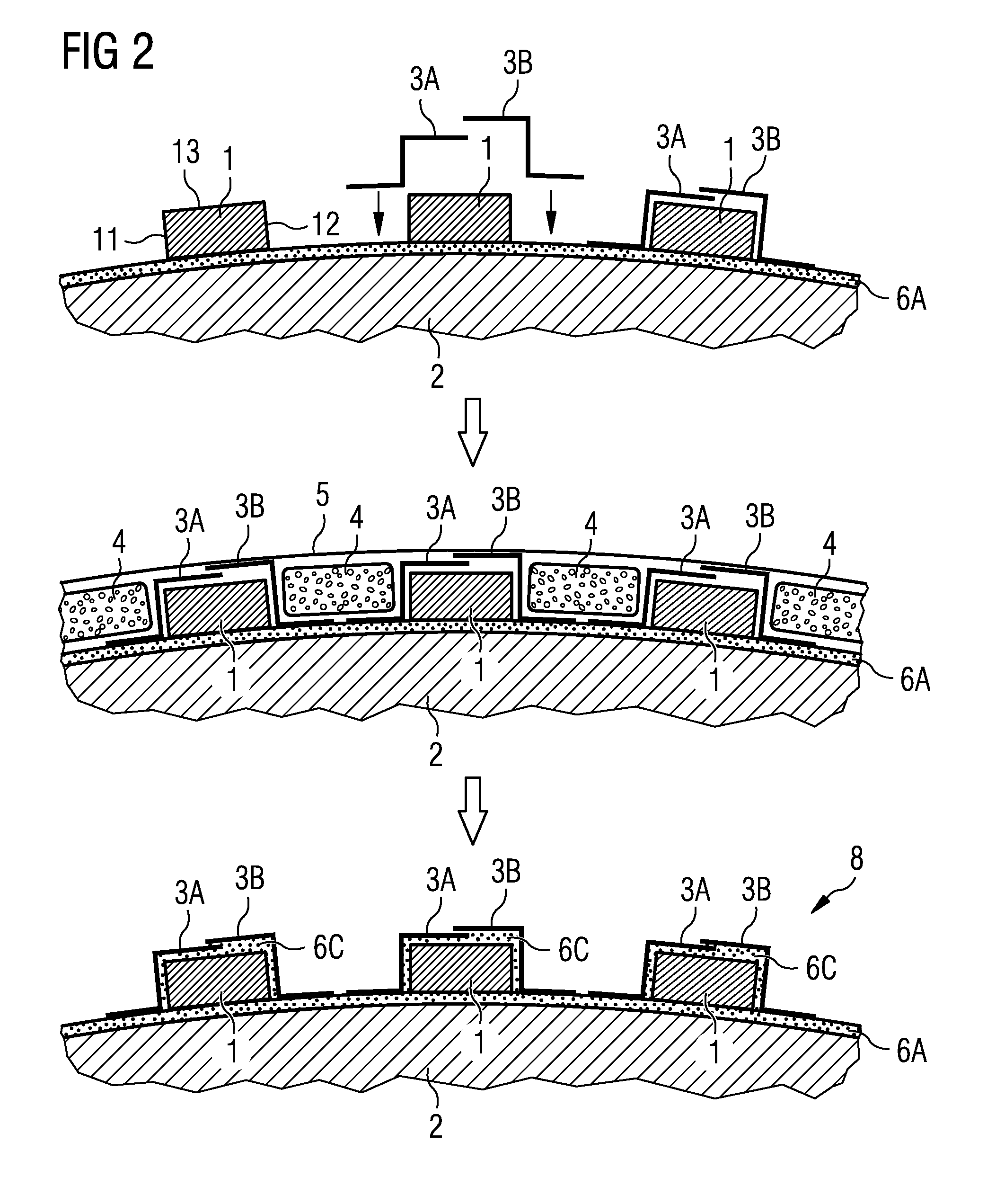 Method of attaching a magnet to a rotor or a stator of an electrical machine