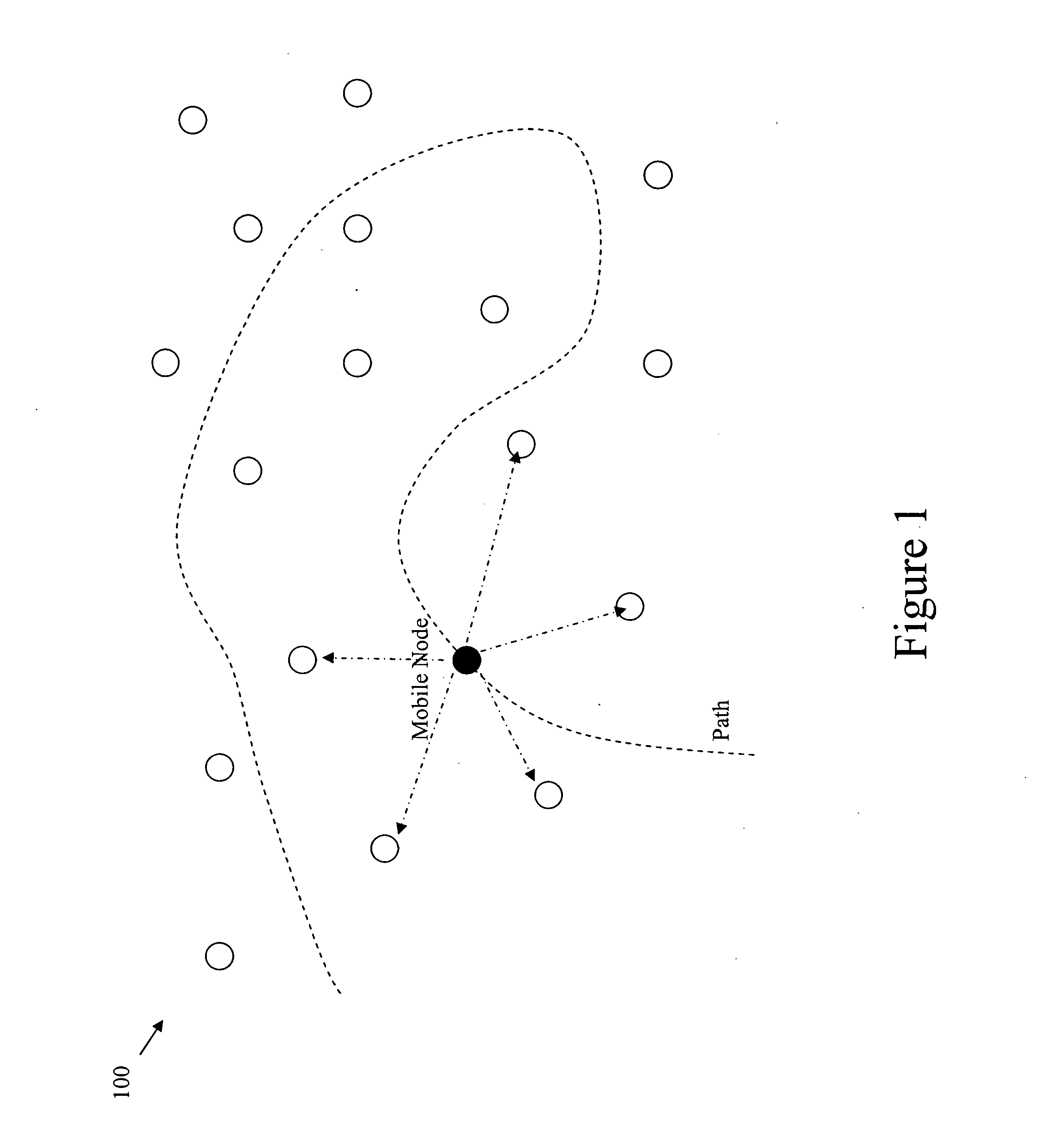 System and method to perform network node localization training using a mobile node