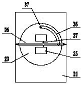 Corrugated pipe clamping machining device