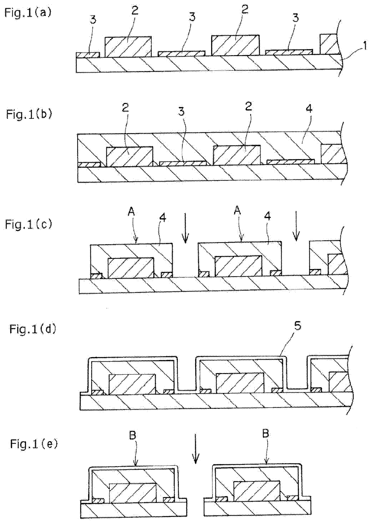 Conductive coating material and production method for shielded package using conductive coating material