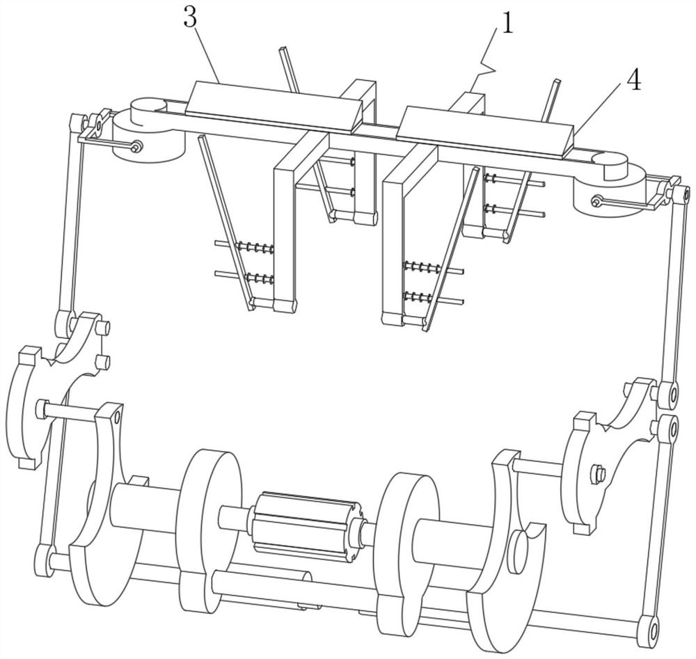 Deviation-preventing flying shear with self-adaption function