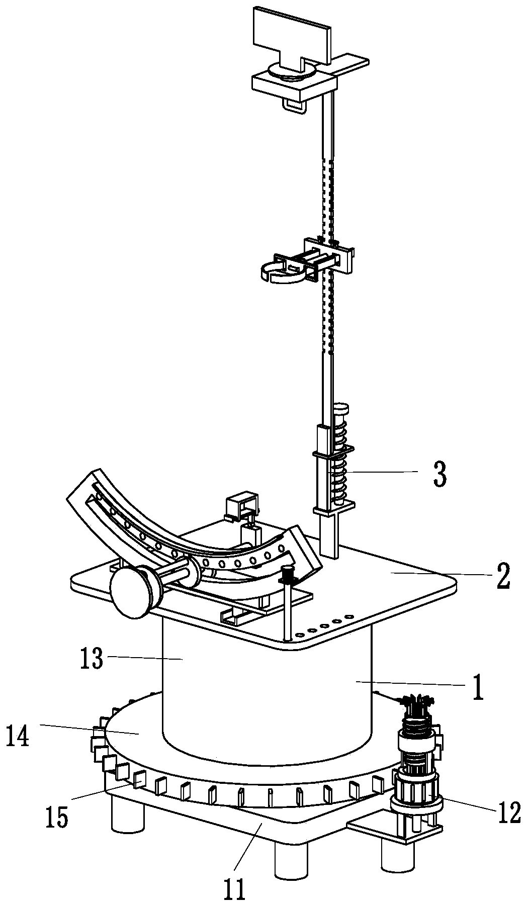 Multi-form demonstration device for experimental spine model