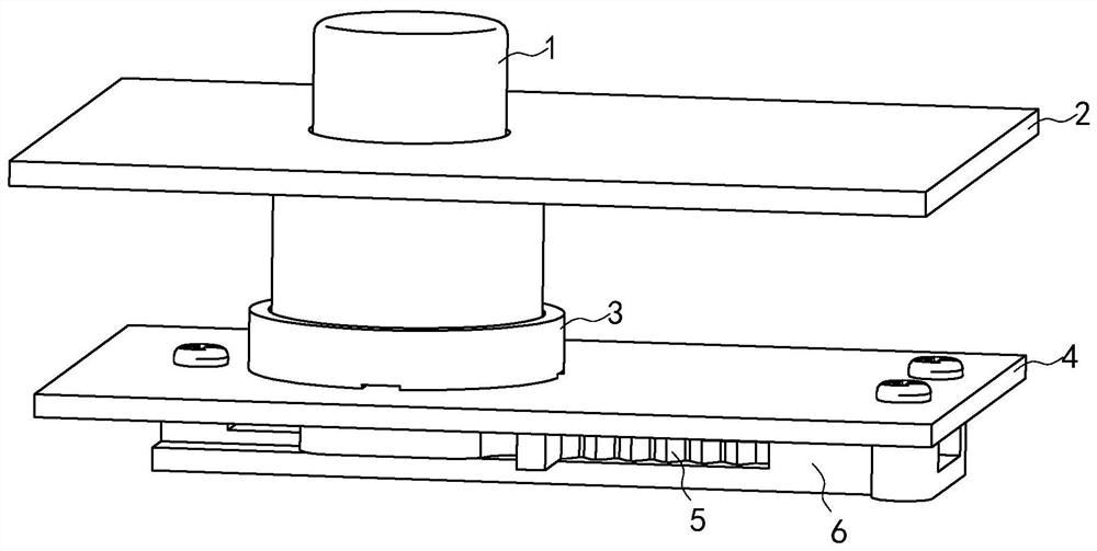 Key structure and electronic equipment provided with same