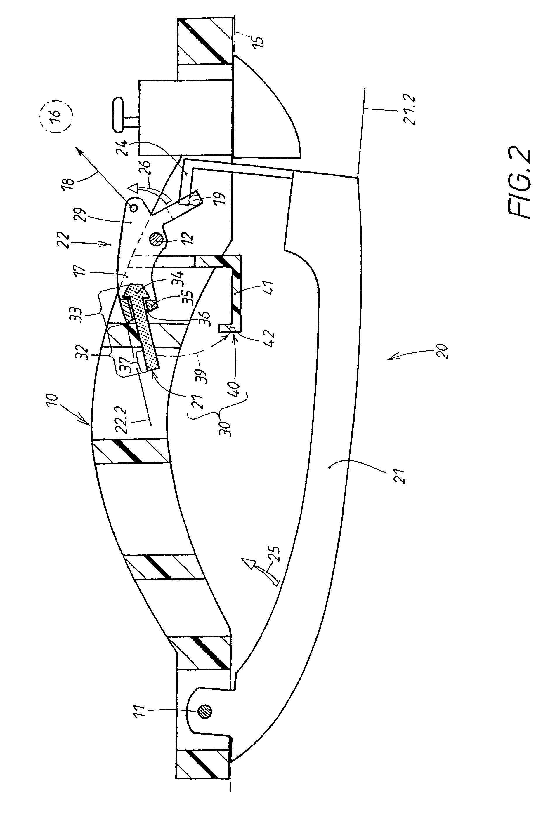 Device for operating locks on doors or hatches of vehicles