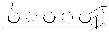 Multifunctional composite reflective cloth and production method