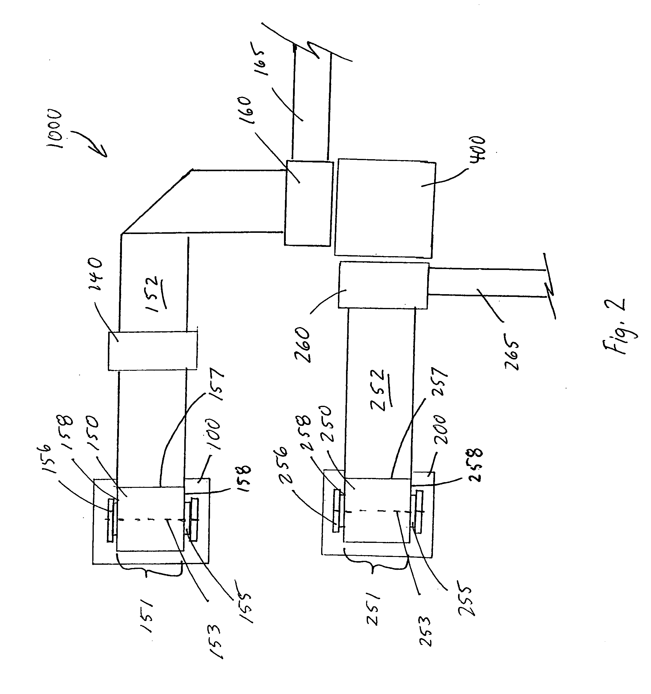 Apparatus and method for the concurrent converting of multiple web materials