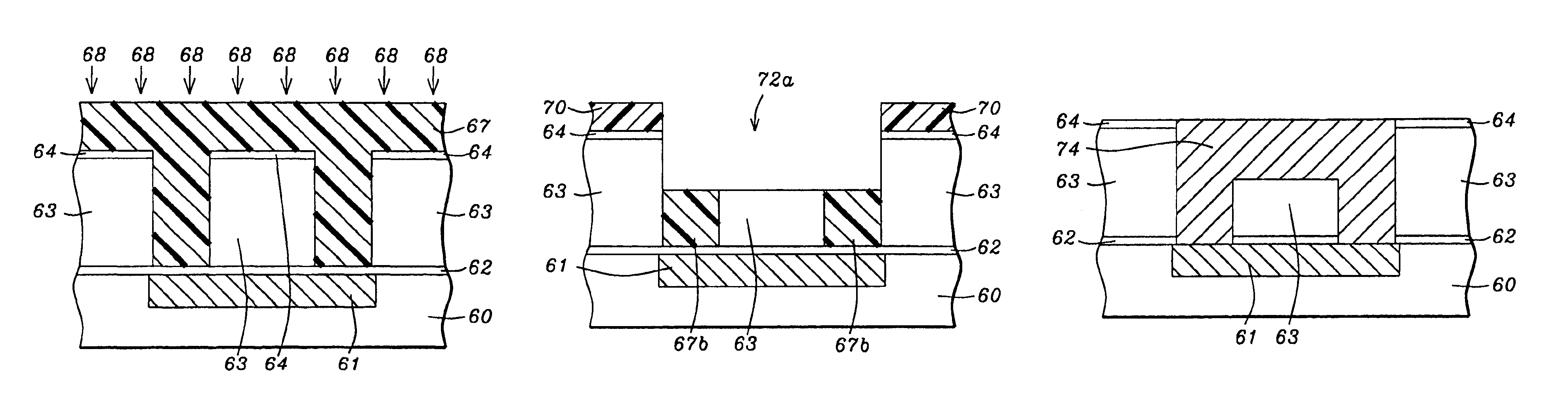 Photoresist scum free process for via first dual damascene process