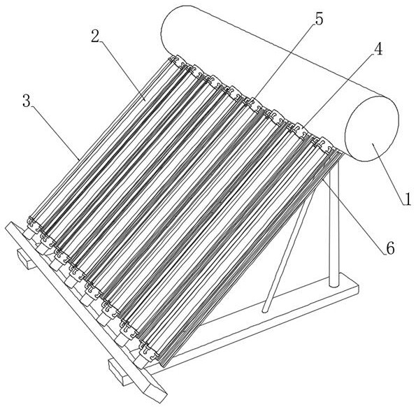 A solar heat collector with high light collection and heat conduction