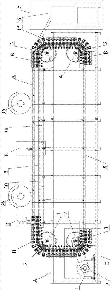 Automatic polishing and feeding device for watch band grains