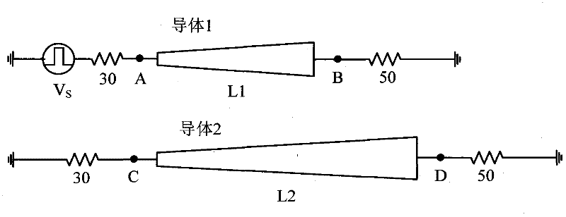 Time domain analysis method for transient response of lossy nonuniform multi-conductor transmission lines