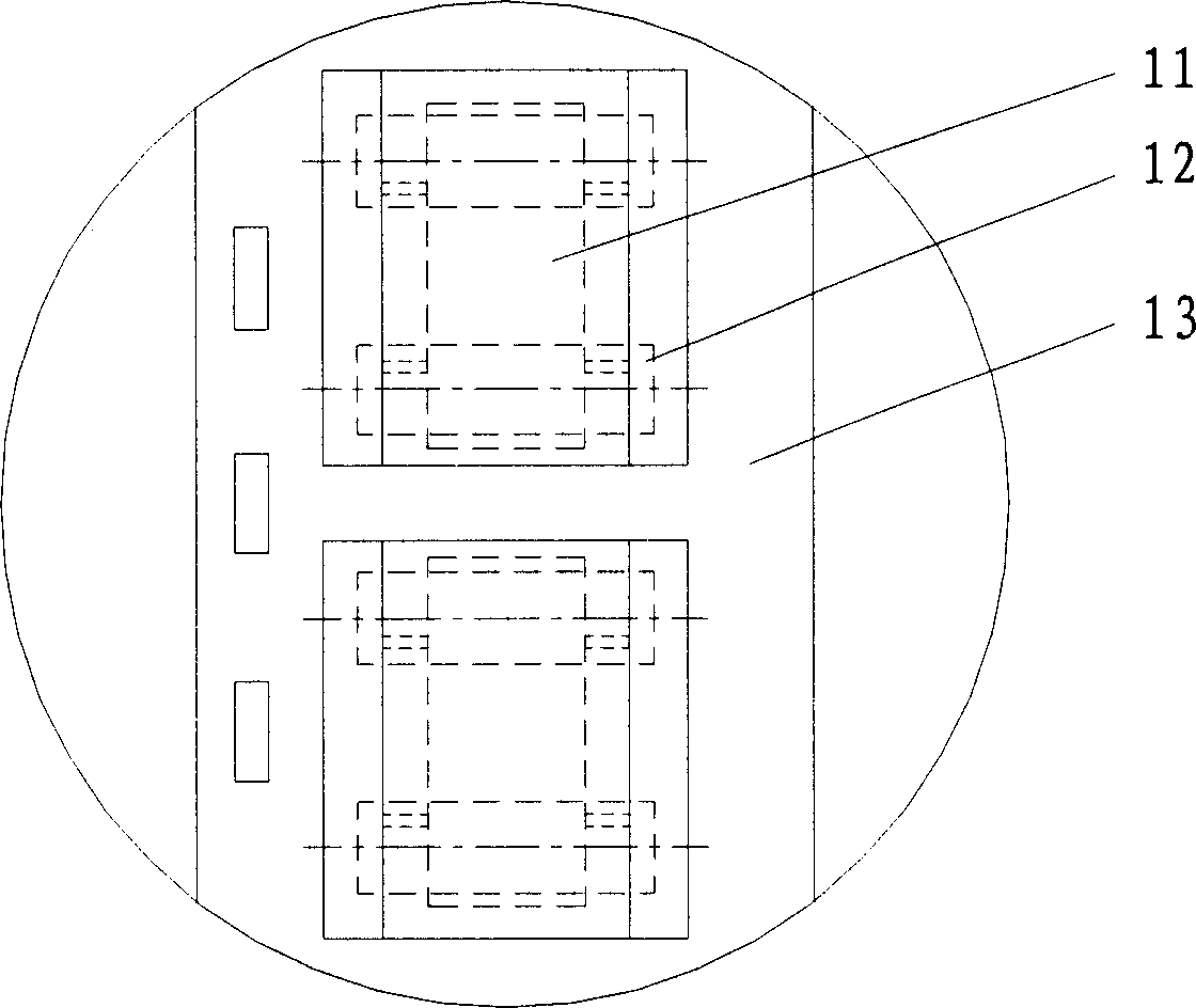 Compound jet tower disk