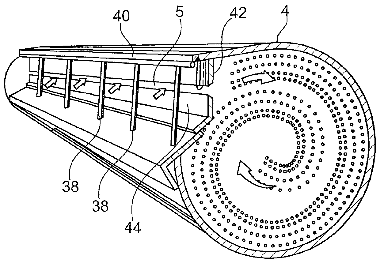 A system and a method for collecting and handling dust in a paper-making environment