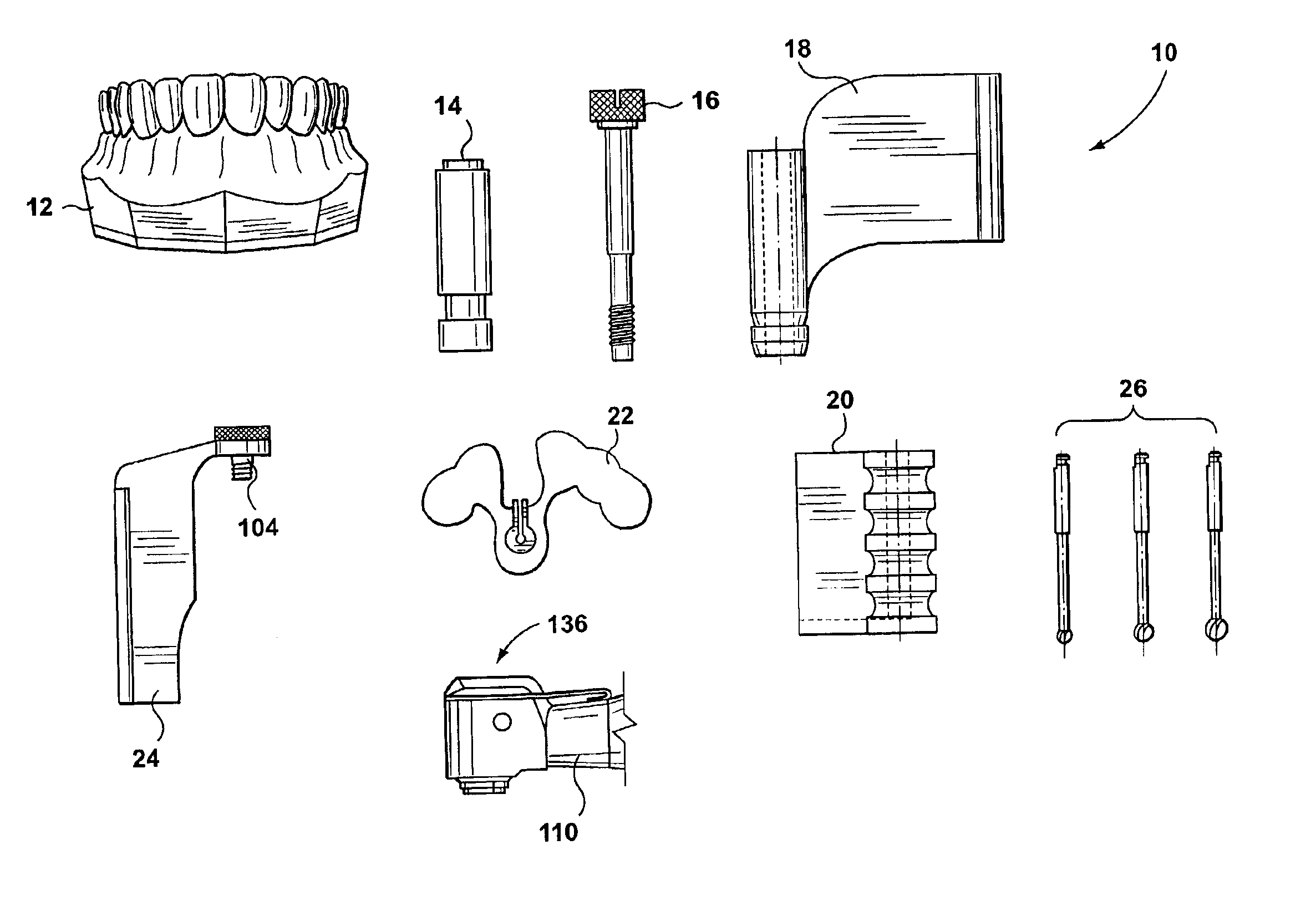 Implant positioning device and method
