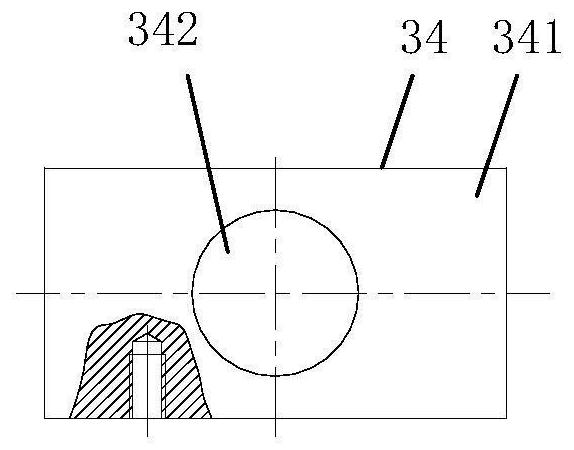 Oil cylinder test device and method