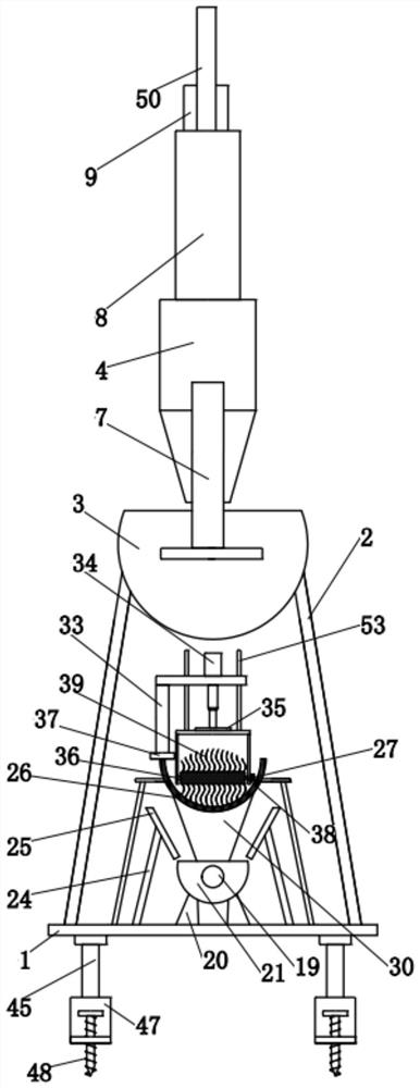 Impurity removing and conveying device for organic fertilizer production