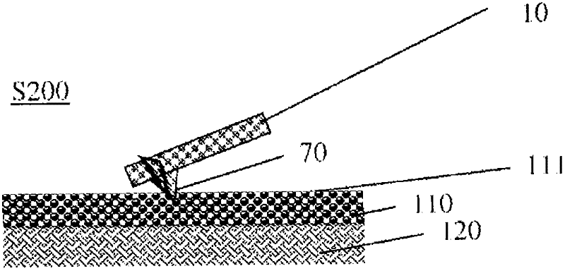 Method for patterning nanoscale patterns of molecules on material surfaces