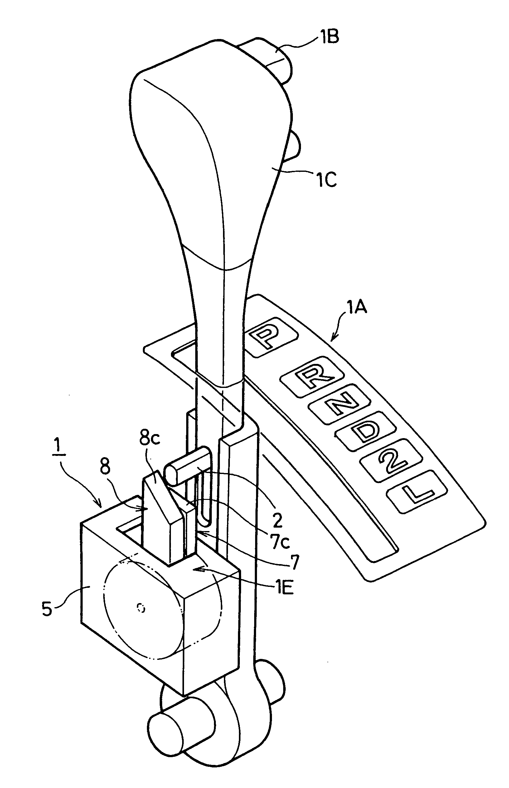 Shift lever lock device for vehicular automatic transmission