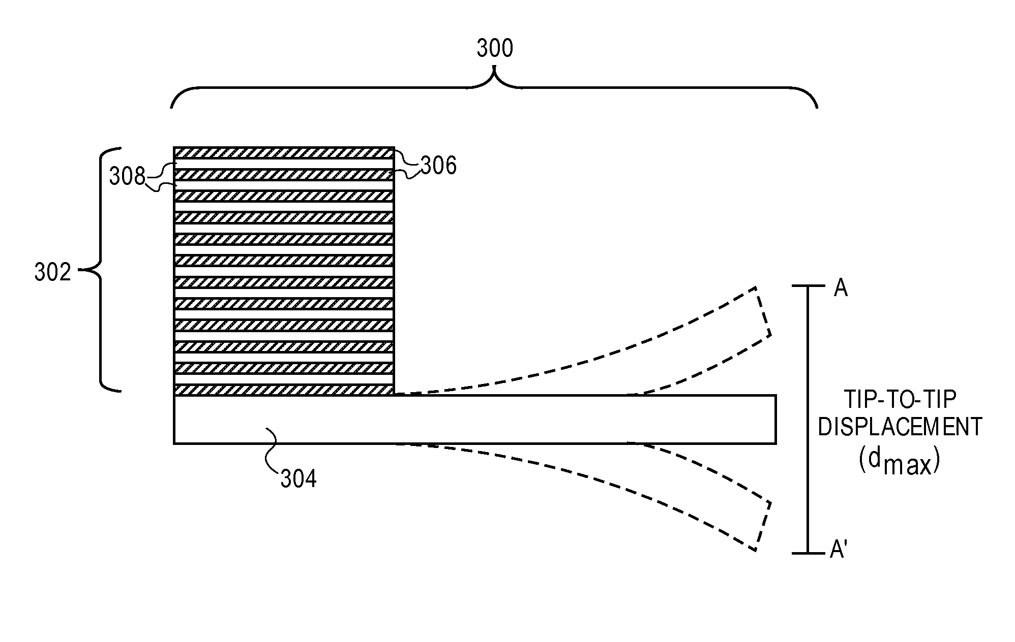 Multi-layer piezoelectric actuators with conductive polymer electrodes