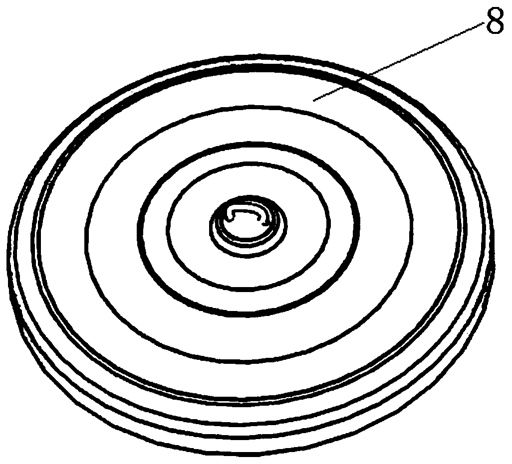 Ultrasonic wave, ozone and ultraviolet cleaning device