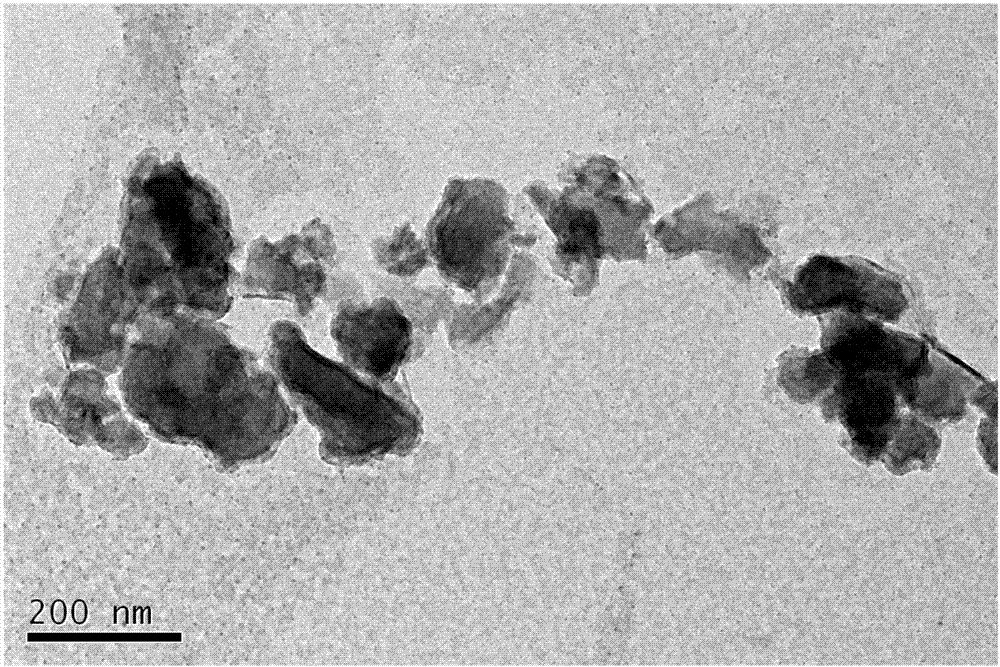 Method for coating surface of black phosphor nano particles with mesoporous silica