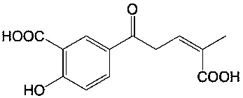 Preparation method and application of novel phenolic acid compound with antioxidant activity