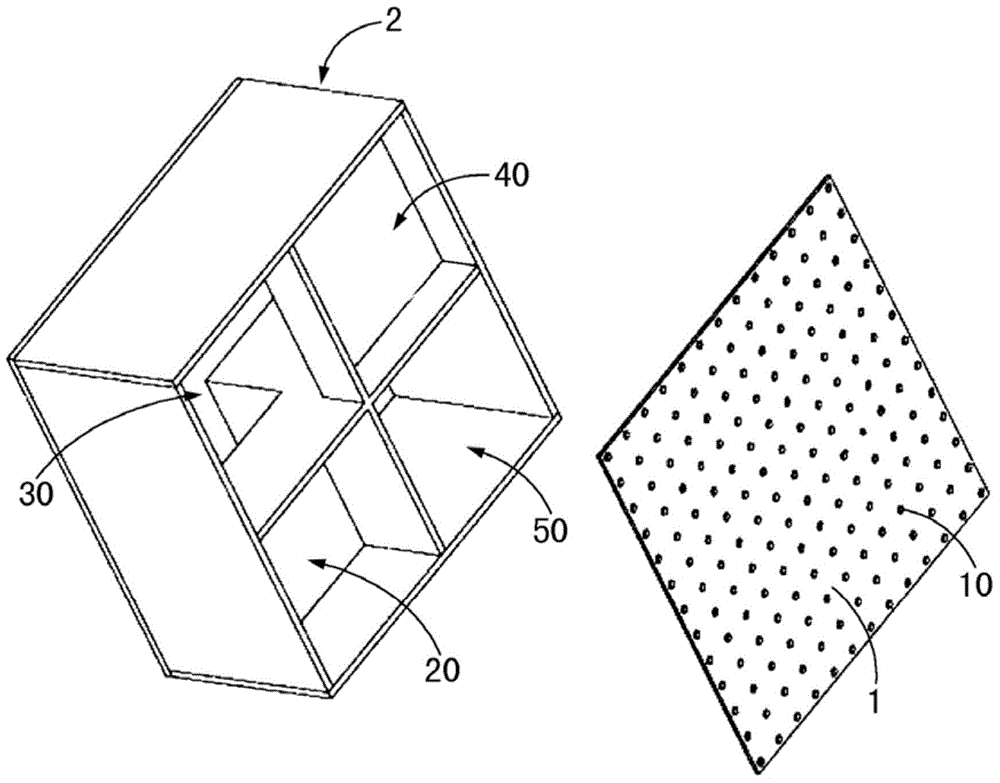 Broadband perforated-plate sound-absorbing structure