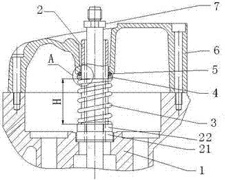 Sealing structure for ignition plug