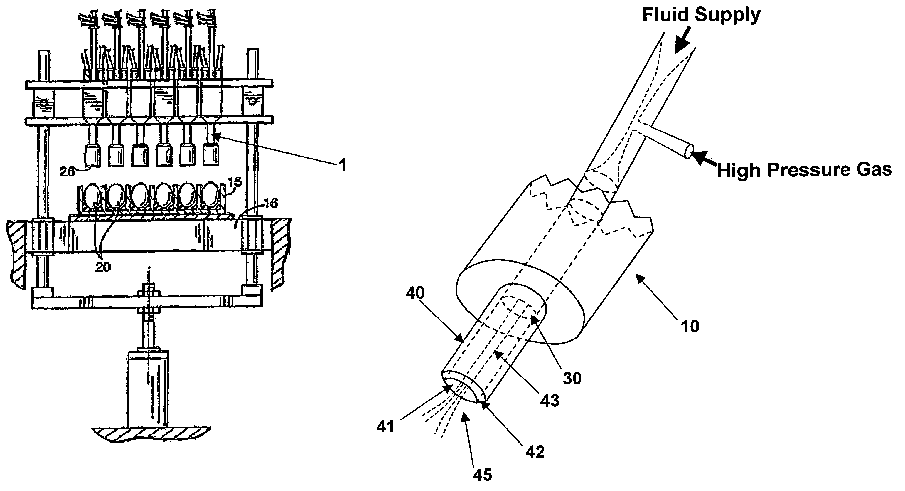 Methods and apparatus for automatic jet injection of bird eggs