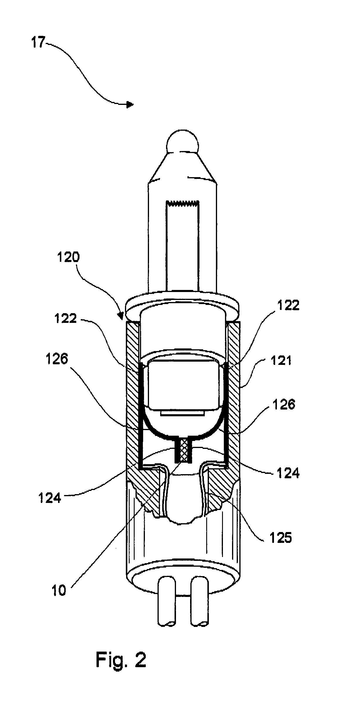 Semiconductor chip and conductive member for use in a light socket