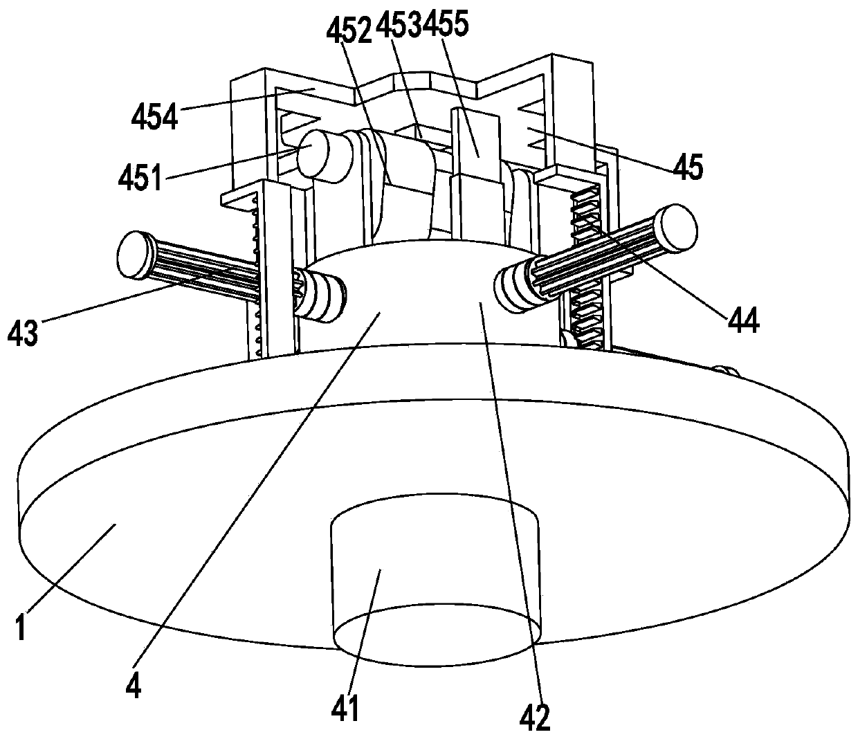 Anesthesia mask component connection firmness detecting device