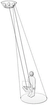 Target positioning and tracking system based on visible light communication and ccr