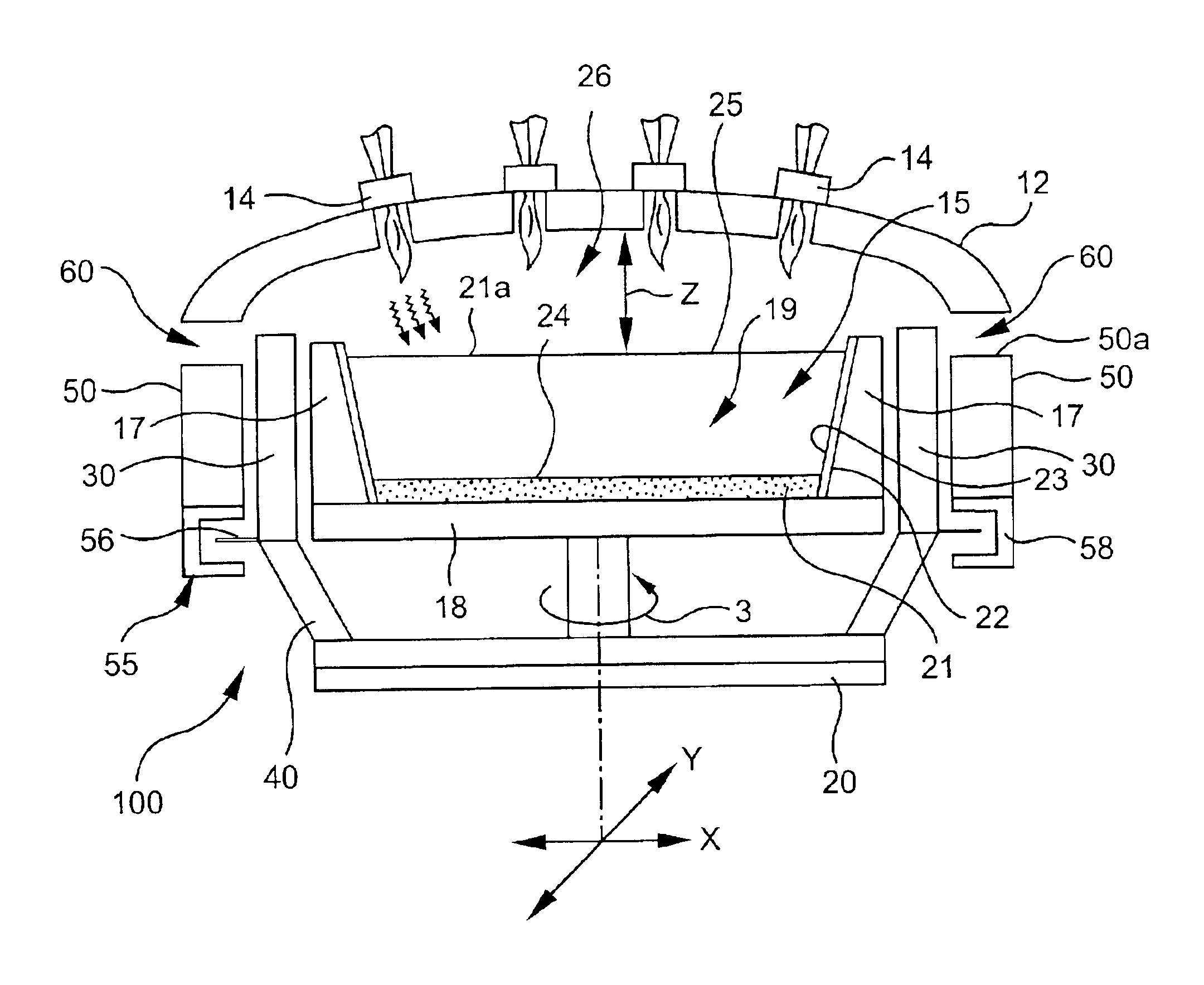 Method and apparatus for fused silica production