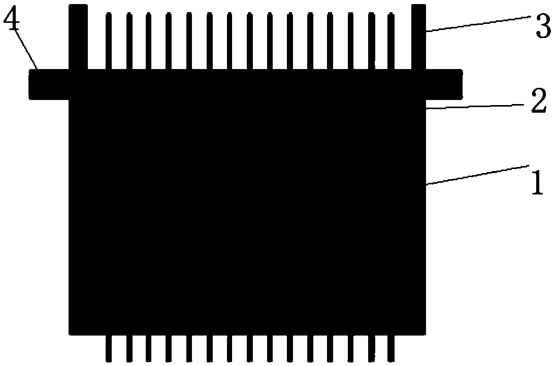 PCB connector and PCB connection structure
