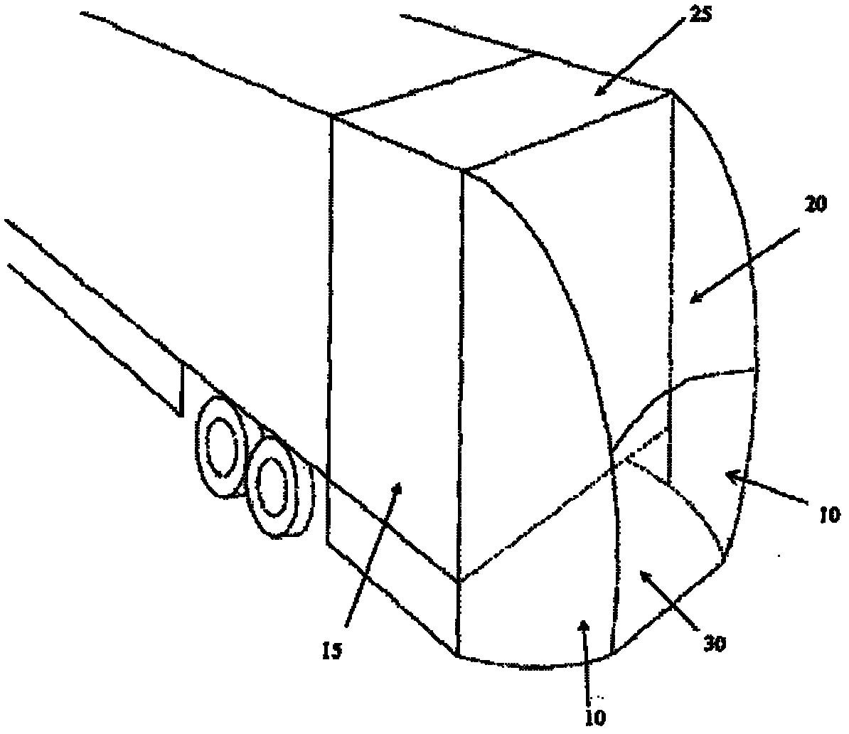 Drag-reducing device