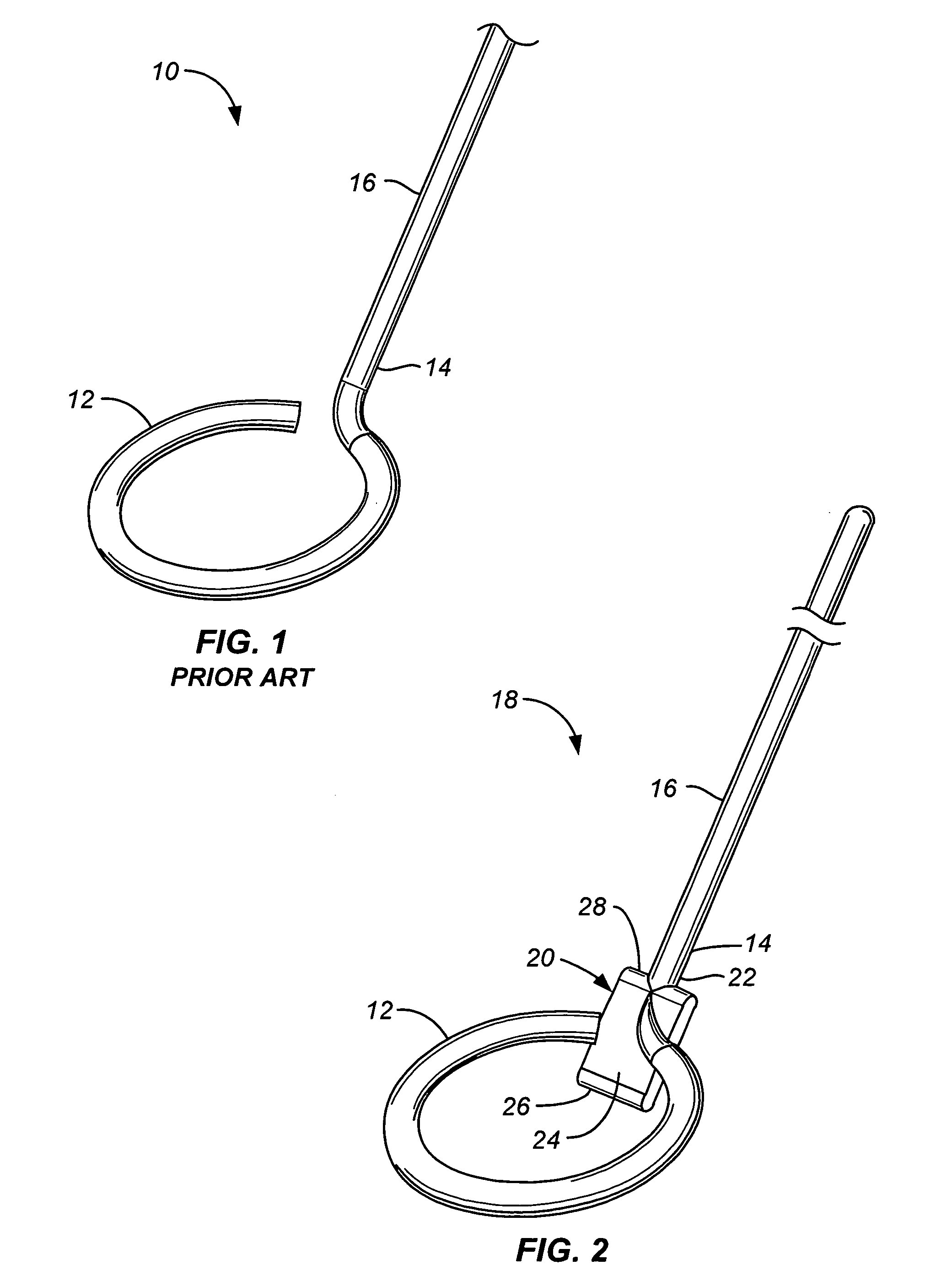 Ring stripper with tissue dissecting element