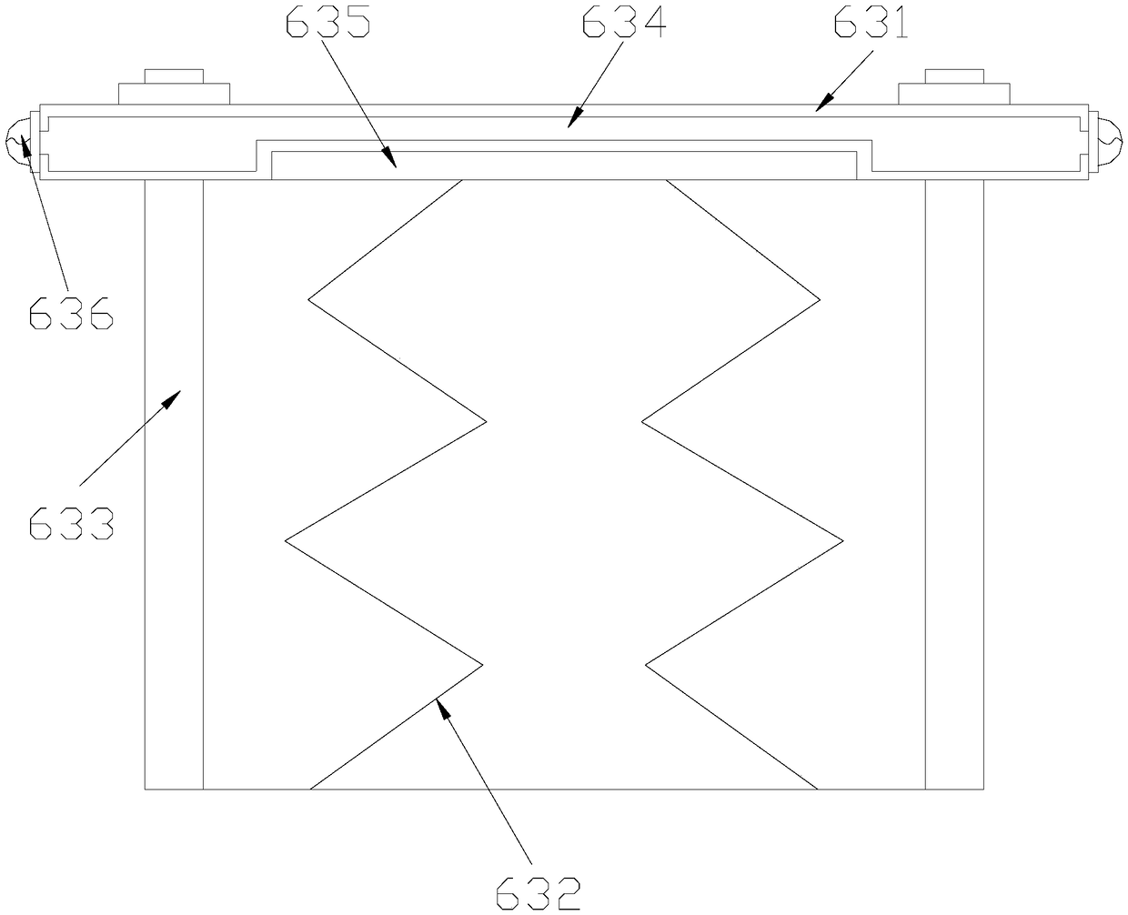 Unmanned aerial vehicle clamping device utilizing pressure differential deformation to achieve adhesion stabilization