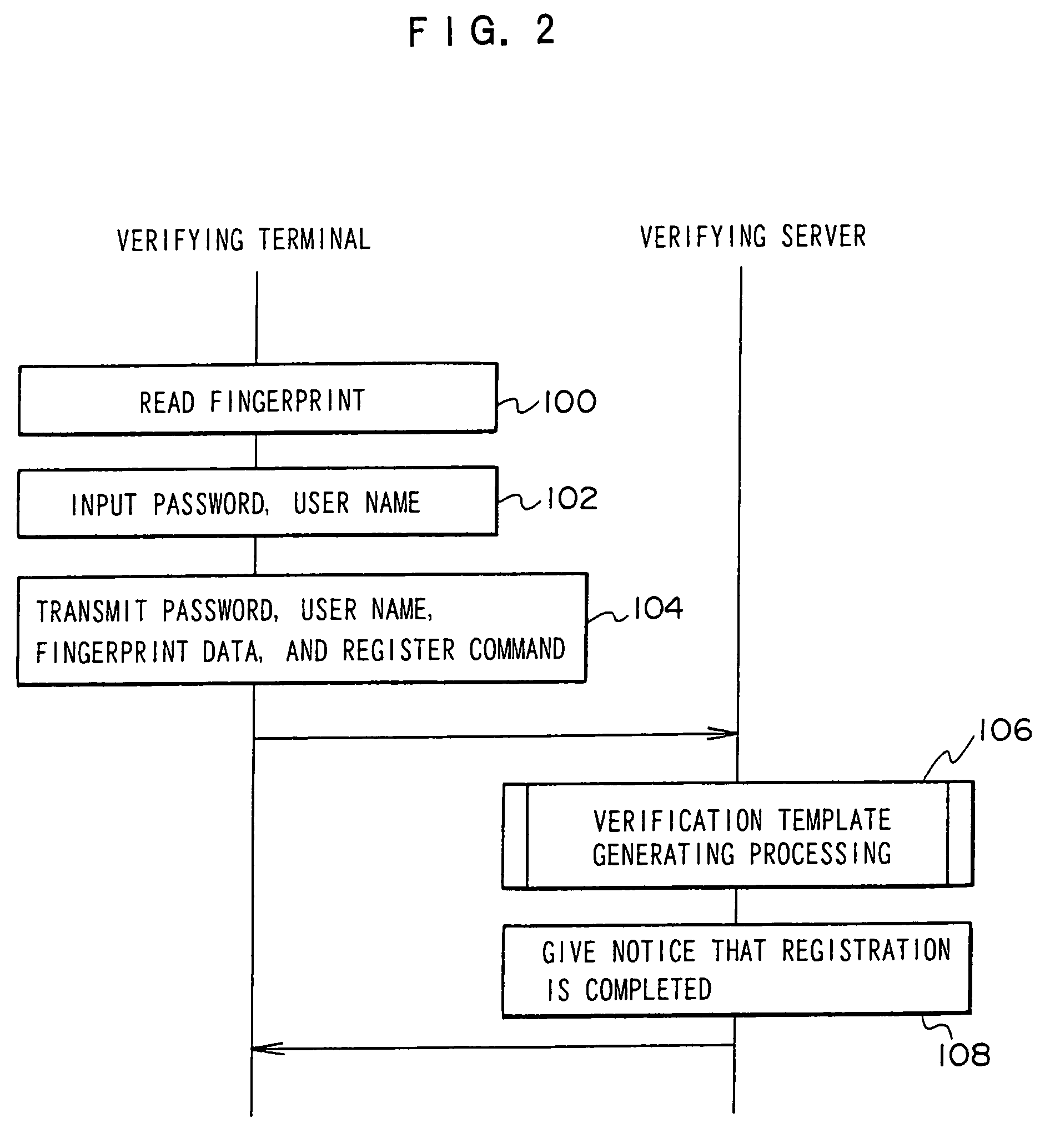 Device for verifying individual, and method for verifying individual