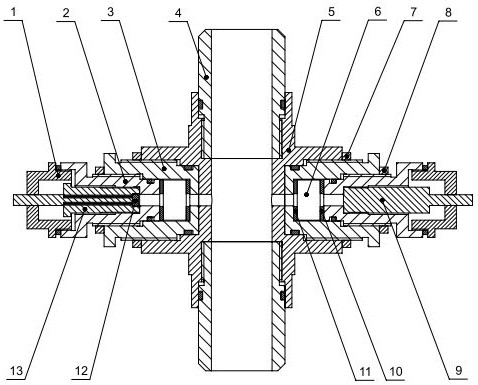 A modular wellhead foam content detection device