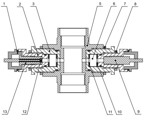 A modular wellhead foam content detection device