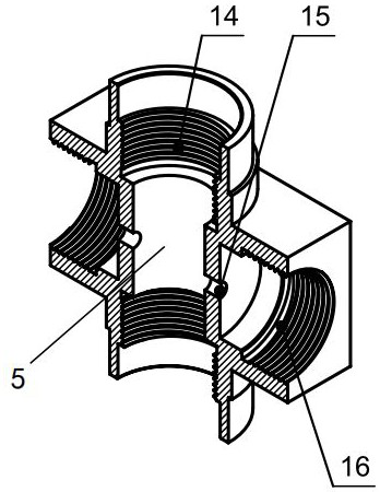 A modular wellhead foam content detection device