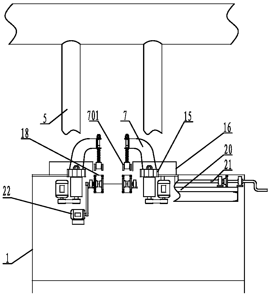 Cutting board prefabricating edge trimming and dividing device