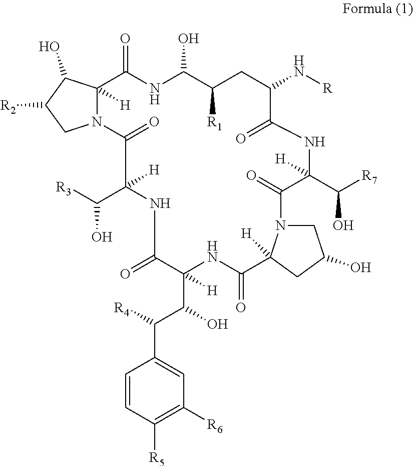 Method for producing a cyclic peptide