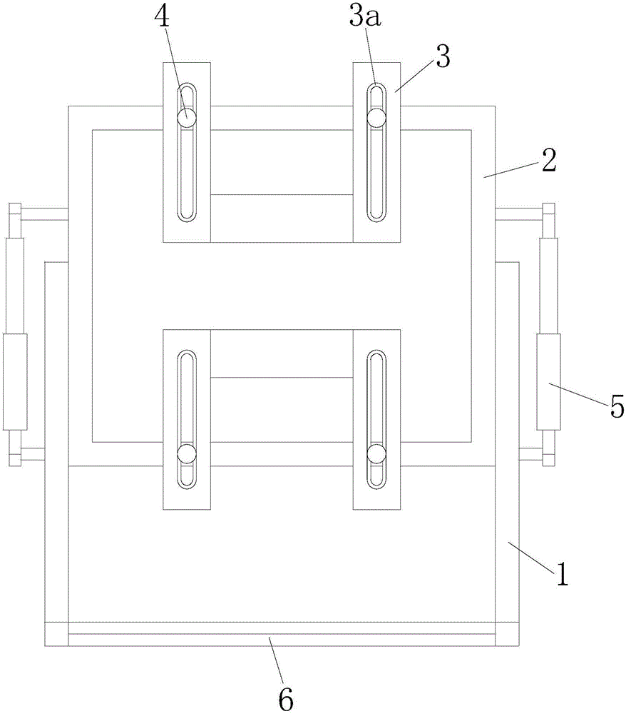 Movable warehousing rack