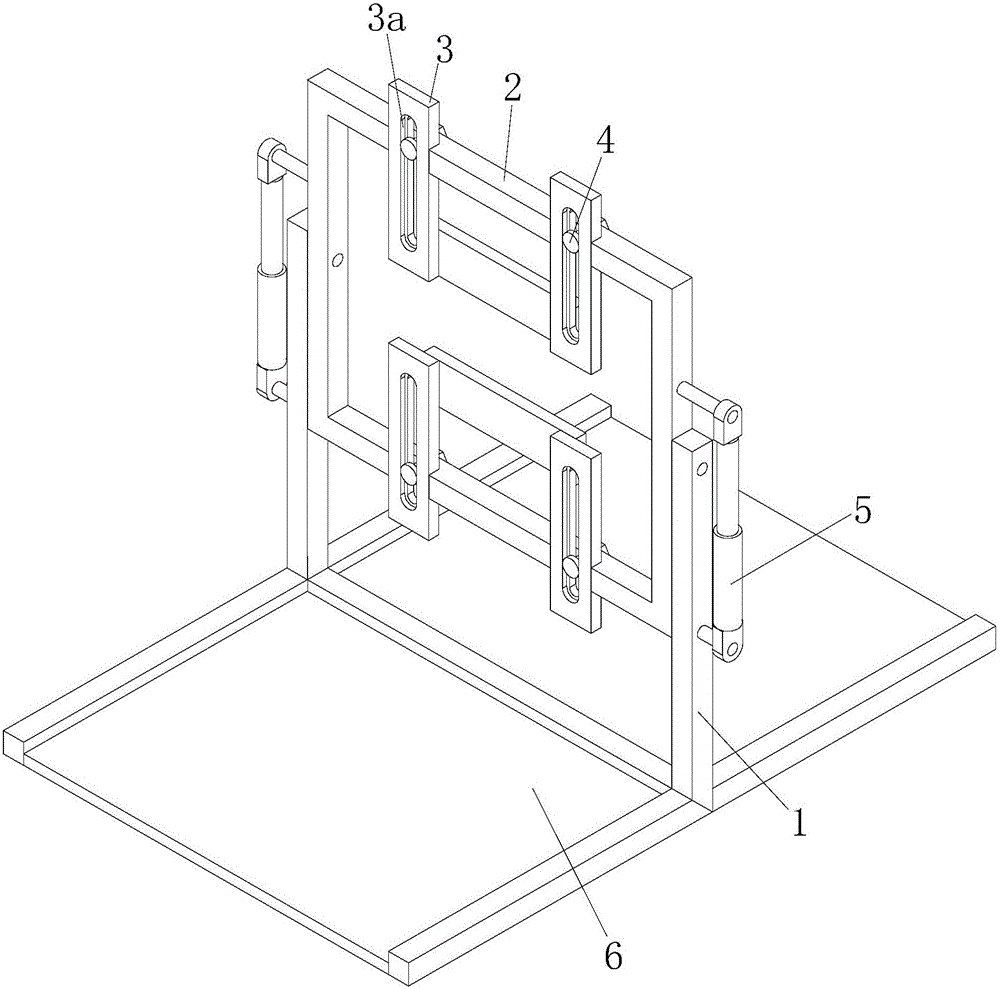 Movable warehousing rack