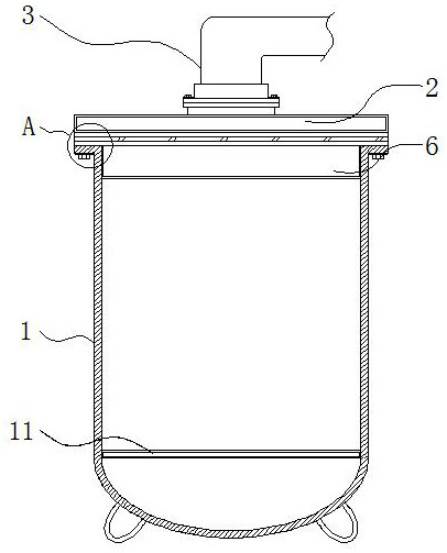 Pollution-free clean taking-out method after production of titanium sponge