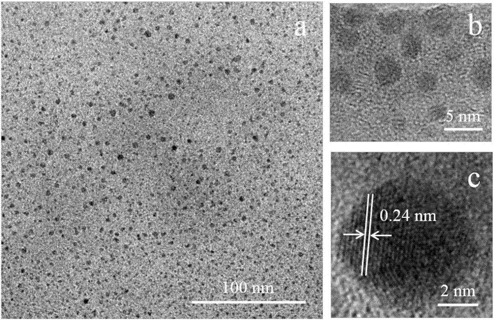 Preparation method for blue green light carbon quantum dot with pH response