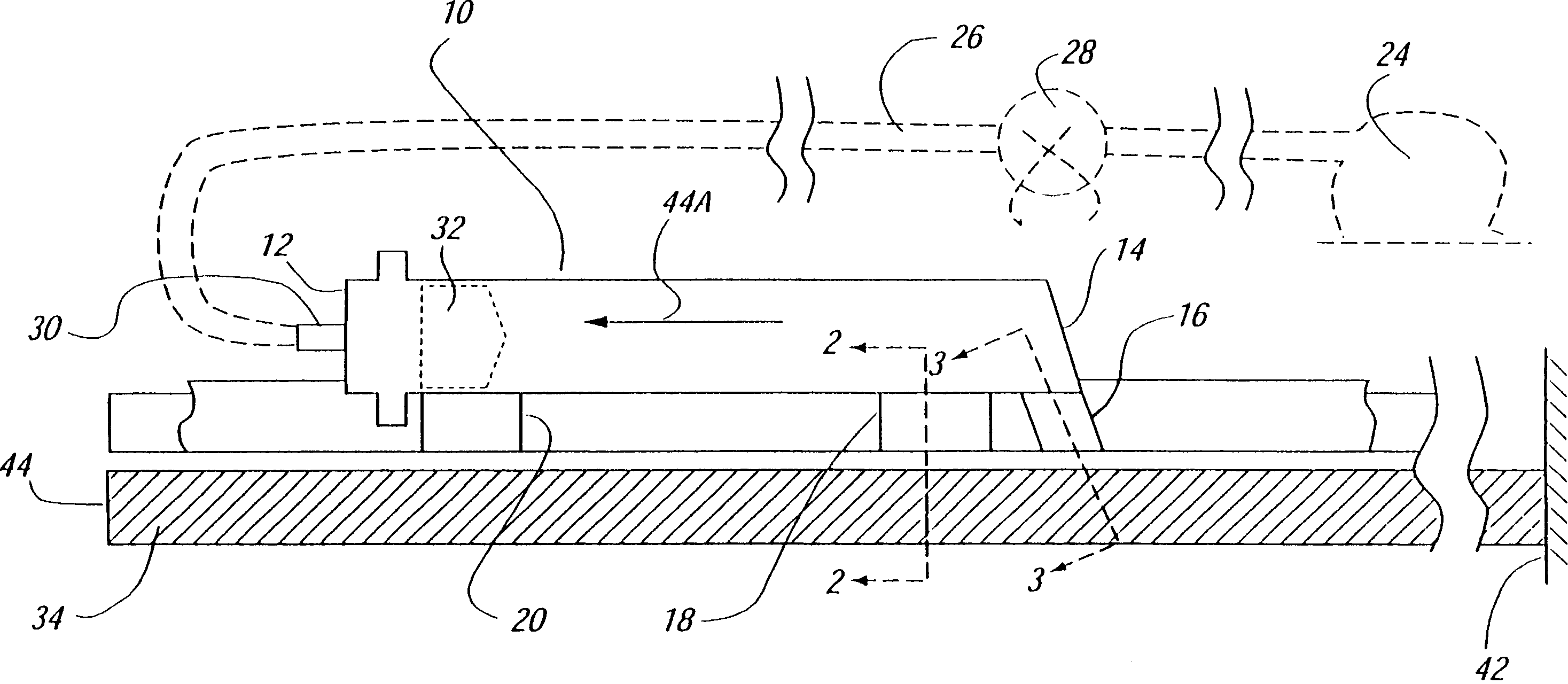 Improvements relating to cartridge for dispensing flueht material