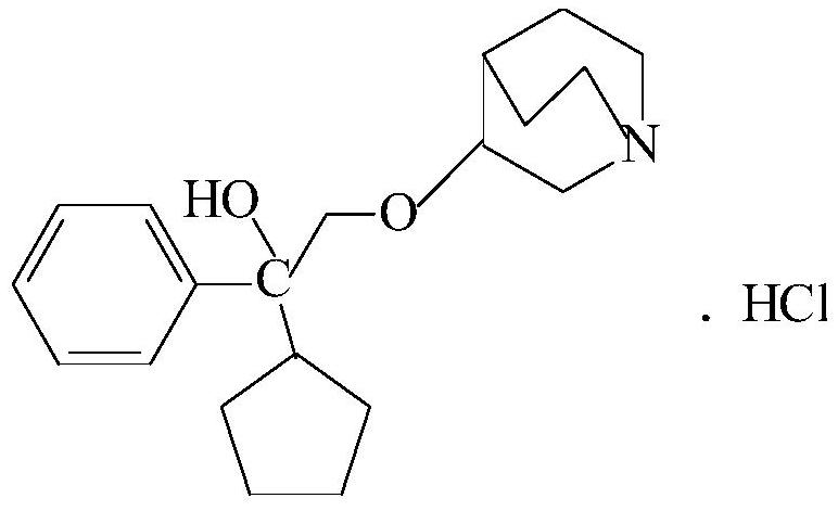 A kind of detection method and application of 3-quinuclidinone hydrochloride