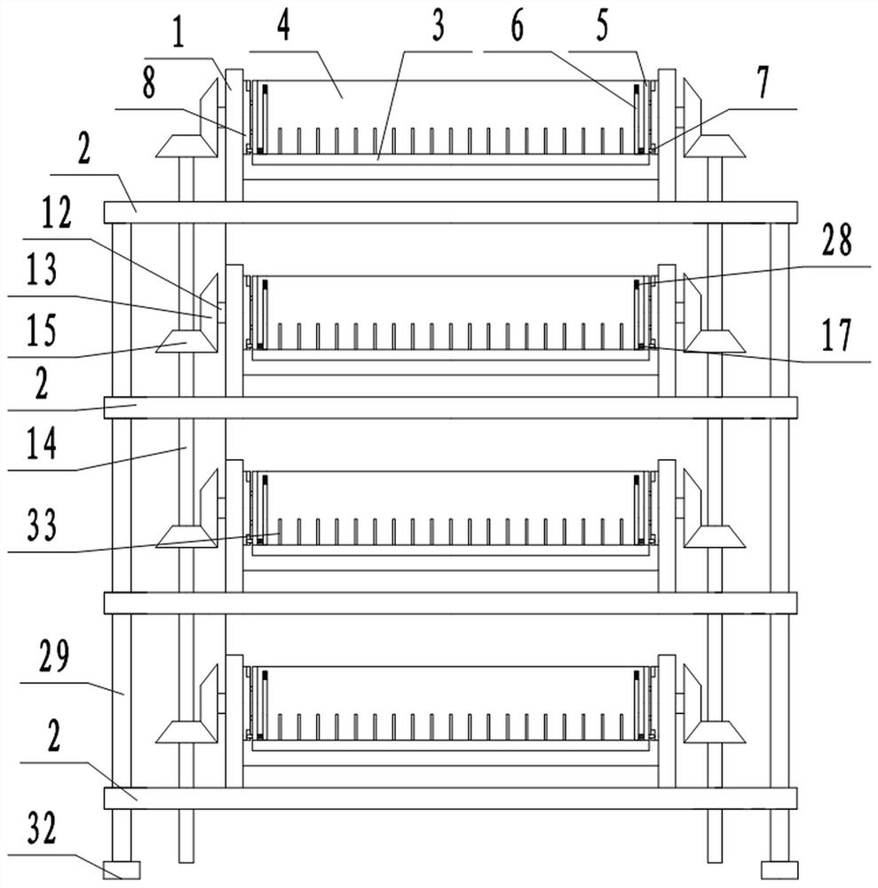 Dustproof bookshelf